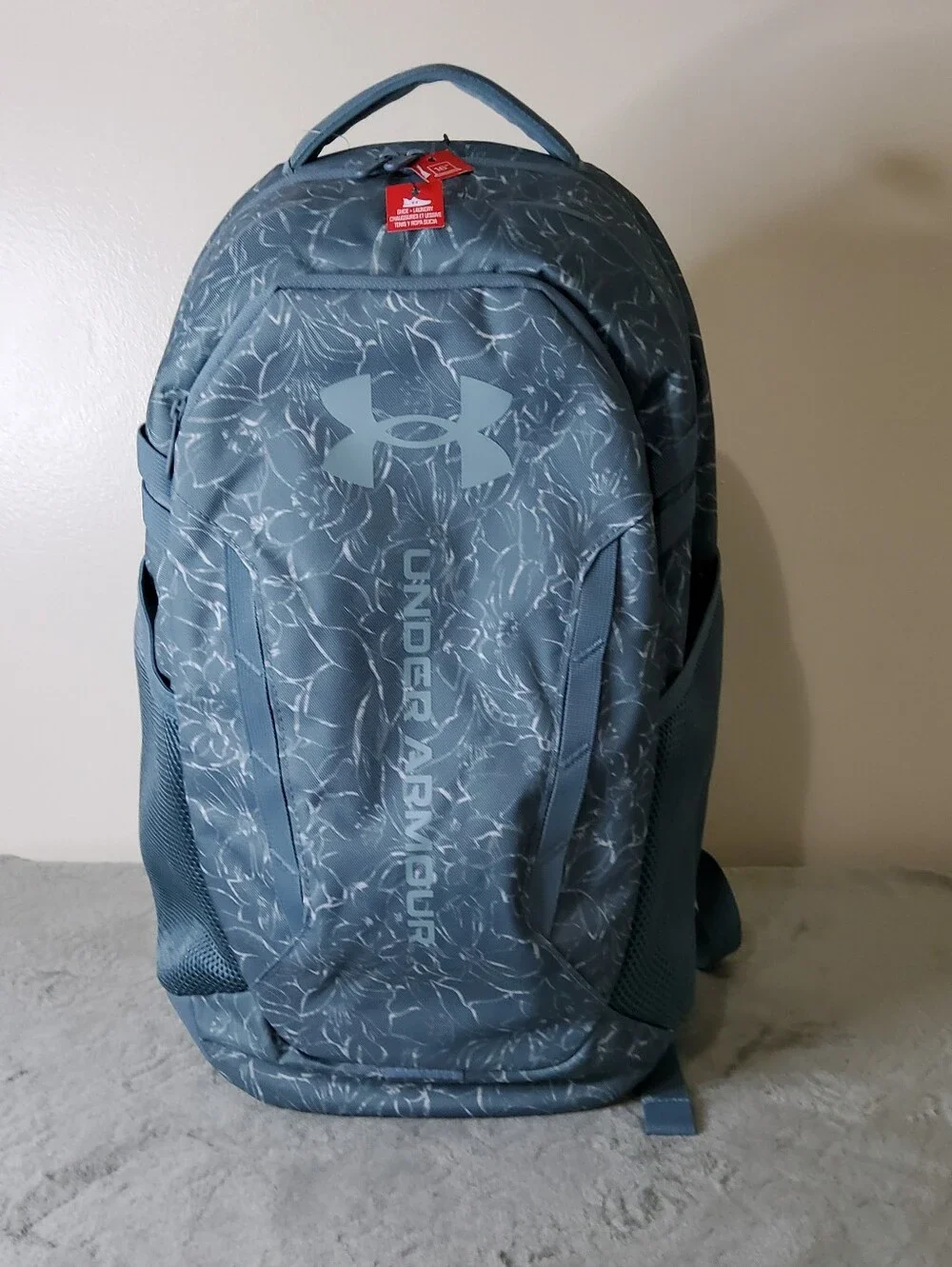 * Under Armour 6.O Unisex Backpack with Mesh Side Pockets Jasper Blue